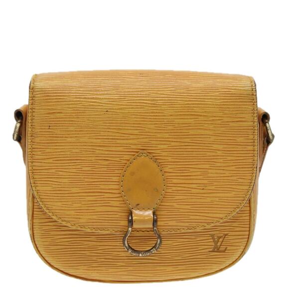 LOUIS VUITTON Epi Saint Cloud PM Shoulder Bag Yellow M52219 - Picture 13 of 16